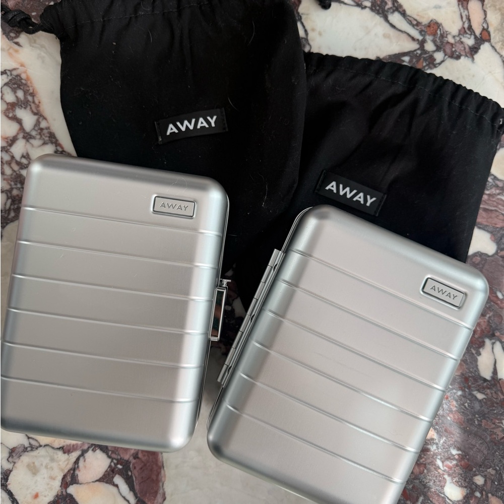 Limited edition Away Silver Travel Cases